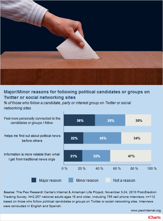 Pew Internet_Elections 2010_Major and Minor Reasons_Final